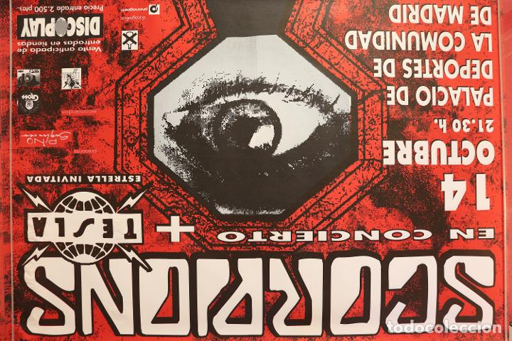 M&uacute;sica de colecci&oacute;n: Cartel Scorpions + Tesla