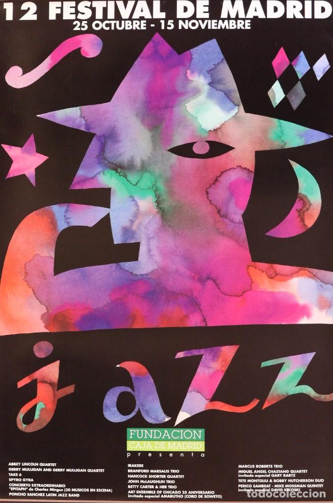 Musica di collezione: Cartel 12do Festival de Madrid Jazz