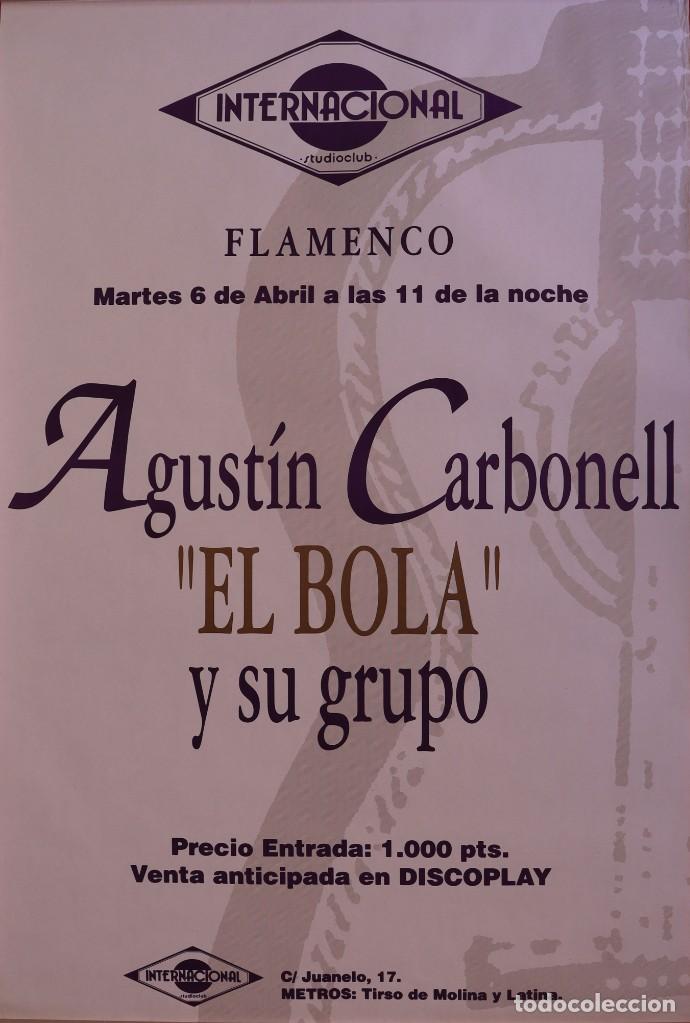 Collectible Music: Cartel Agust&iacute;n Carbonell