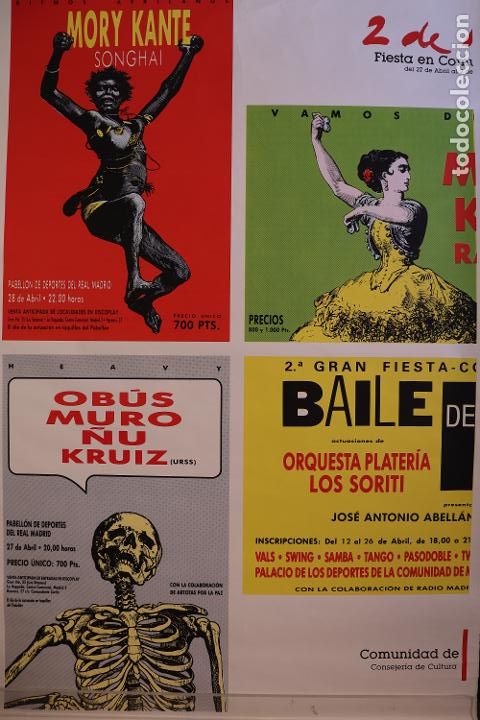 Collectible Music: Cartel 2 de Mayo Fiesta de comunidad '89 doble