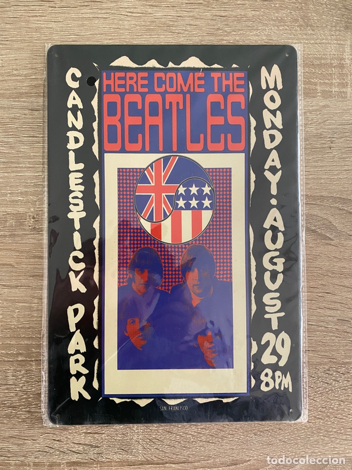 M&uacute;sica de colecci&oacute;n: Placa The Beatles - Foto 1