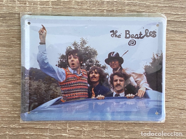M&uacute;sica de colecci&oacute;n: Placa The Beatles - Foto 1