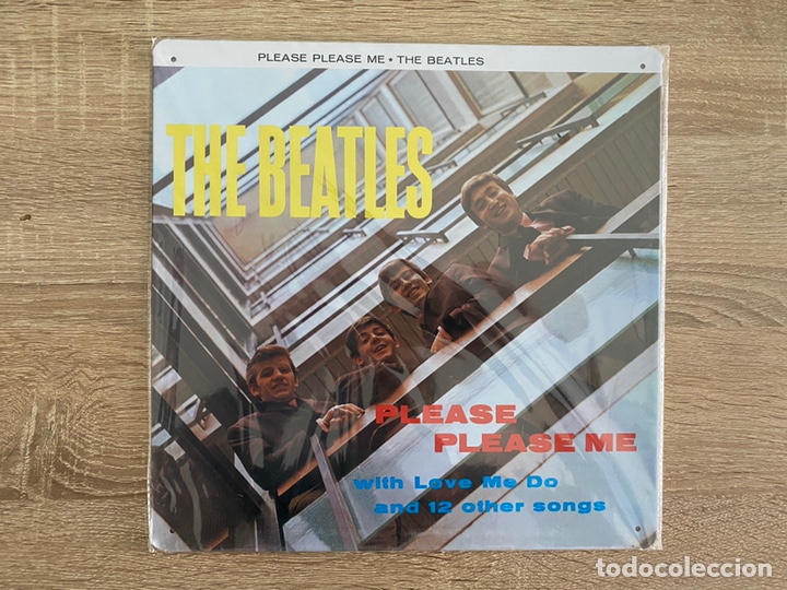 M&uacute;sica de colecci&oacute;n: Placa The Beatles Please Please me