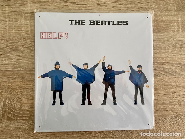 M&uacute;sica de colecci&oacute;n: Placa The Beatles Help! - Foto 1