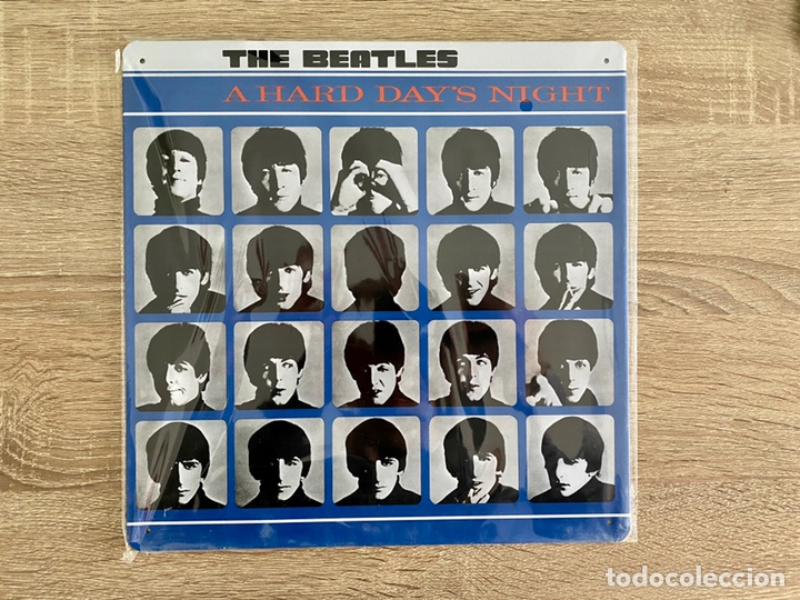 M&uacute;sica de colecci&oacute;n: Placa The Beatles A Hard Day&rsquo;s Night
