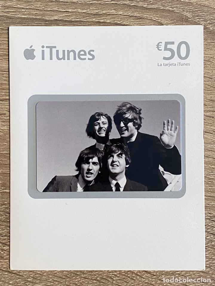 M&uacute;sica de colecci&oacute;n: Tarjeta iTunes The Beatles