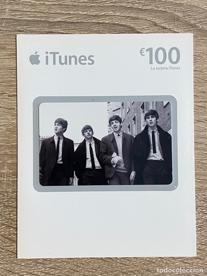 M&uacute;sica de colecci&oacute;n: Tarjeta iTunes The Beatles