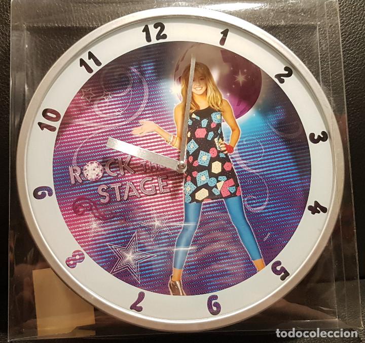 M&uacute;sica de colecci&oacute;n: HANNAH MONTANA - RELOJ DE PARED - PRECIOSO - SIN USAR - DISNEY - MILEY CYRUS