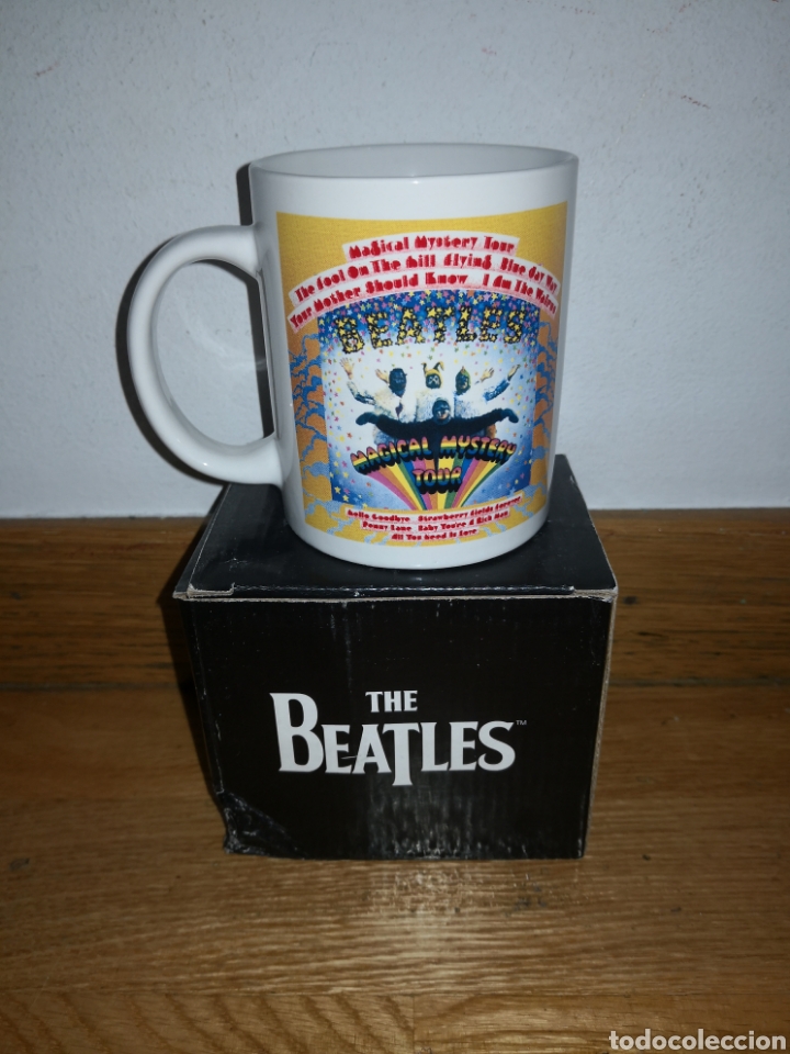 M&uacute;sica de colecci&oacute;n: The Beatles taza de Magical Mystery Tour