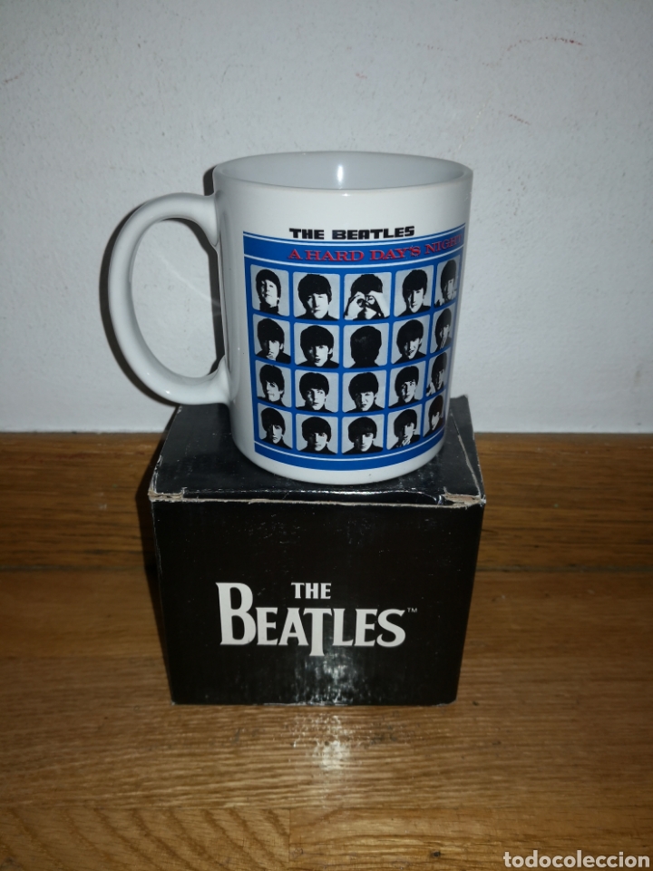 M&uacute;sica de colecci&oacute;n: The Beatles taza A Hard Day's Night