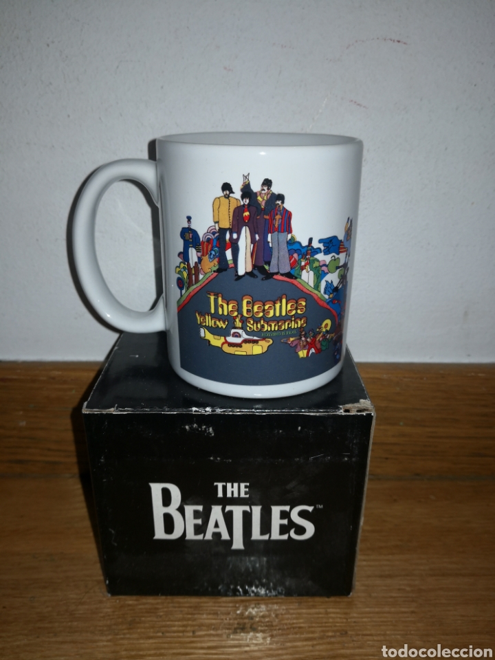 M&uacute;sica de colecci&oacute;n: The Beatles taza Yellow Submarine