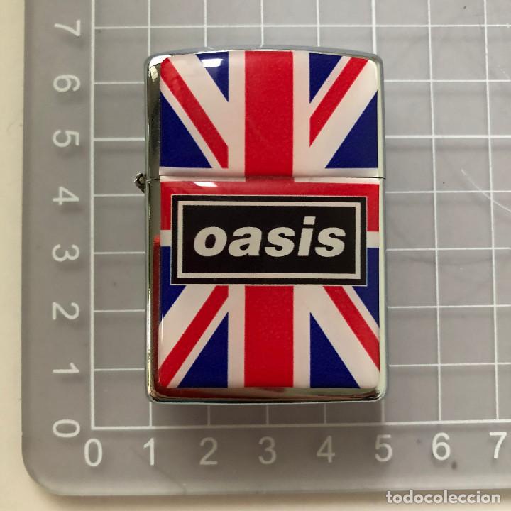M&uacute;sica de colecci&oacute;n: MECHERO OASIS NOEL Y LIAM GALLAGHER BRIT POP - Foto 1