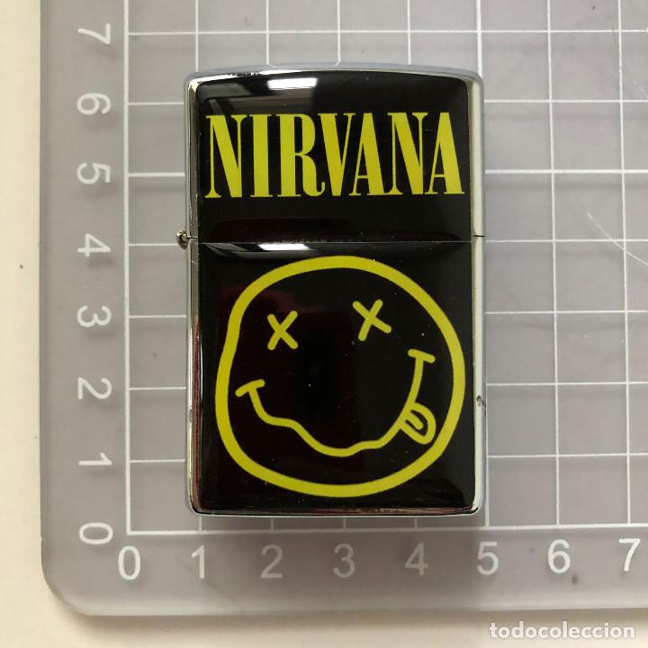 M&uacute;sica de colecci&oacute;n: MECHERO NIRVANA KURT COBAIN GRUNGE - Foto 1