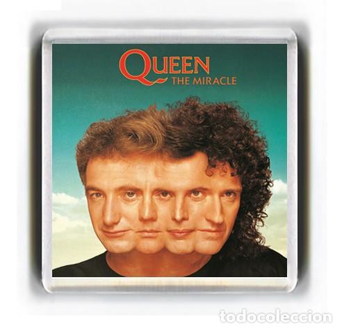 M&uacute;sica de colecci&oacute;n: IMAN ACRILICO NEVERA - MUSICA - QUEEN THE MIRACLE