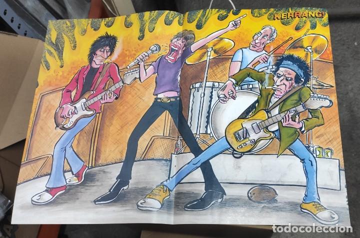 M&uacute;sica de colecci&oacute;n: Poster Rolling Stones / Turisas tama&ntilde;o A3 (29x42 cm)