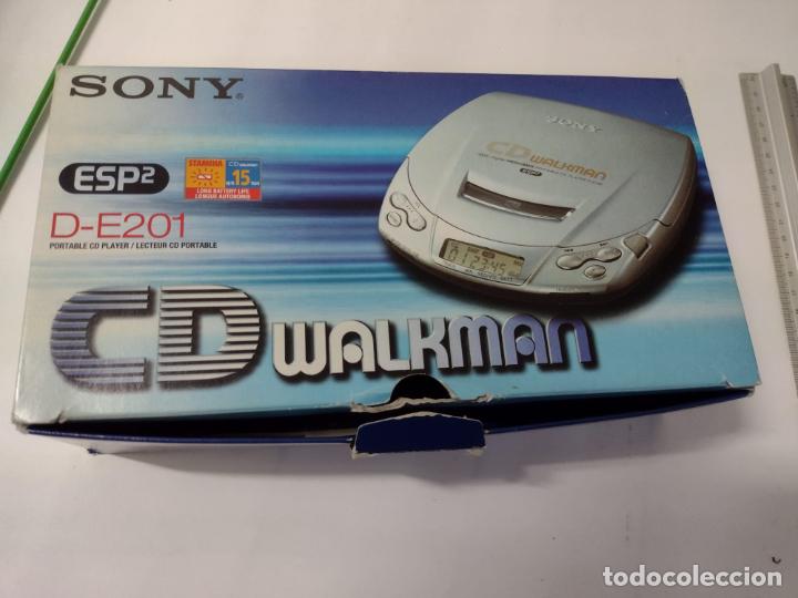 sony d-e201 - discman - cd walkman - caja vacia - Compra venta en