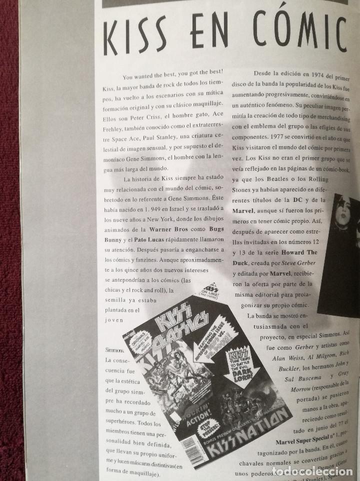 M&uacute;sica de colecci&oacute;n: KISS EN COMIC - ARTICULO DE PRENSA - Foto 1