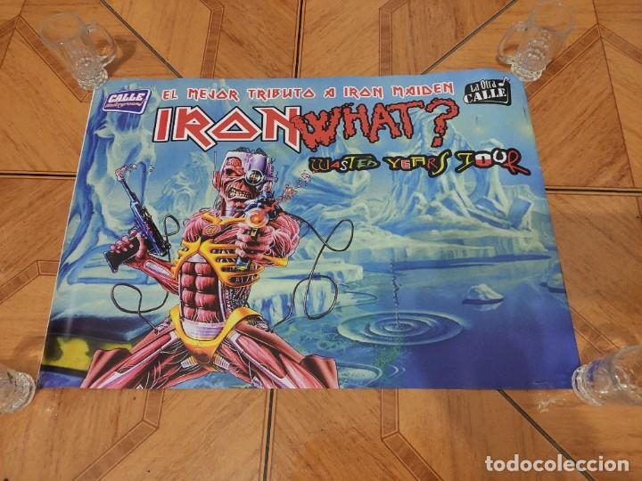 M&uacute;sica de colecci&oacute;n: Poster Iron What? (Tributo Iron Maiden) 30x40cm