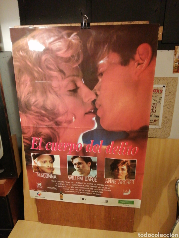 M&uacute;sica de colecci&oacute;n: El cuerpo del delito. Madonna. Willem Dafoe. Anne Archer. Cine.