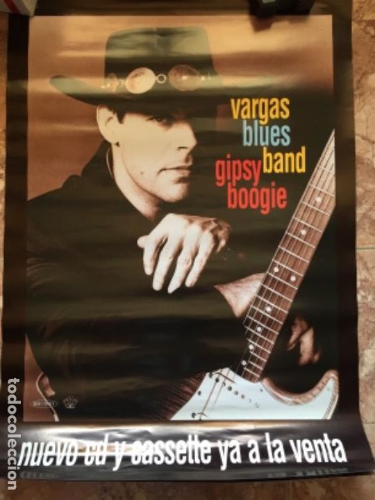 Musiksammlung: Poster Promocional Vargas Blues Band 70x50