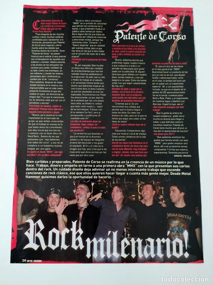 Musiksammlung: PATENTE DE CORSO CLIPPINGS PAGINA DE REVISTA