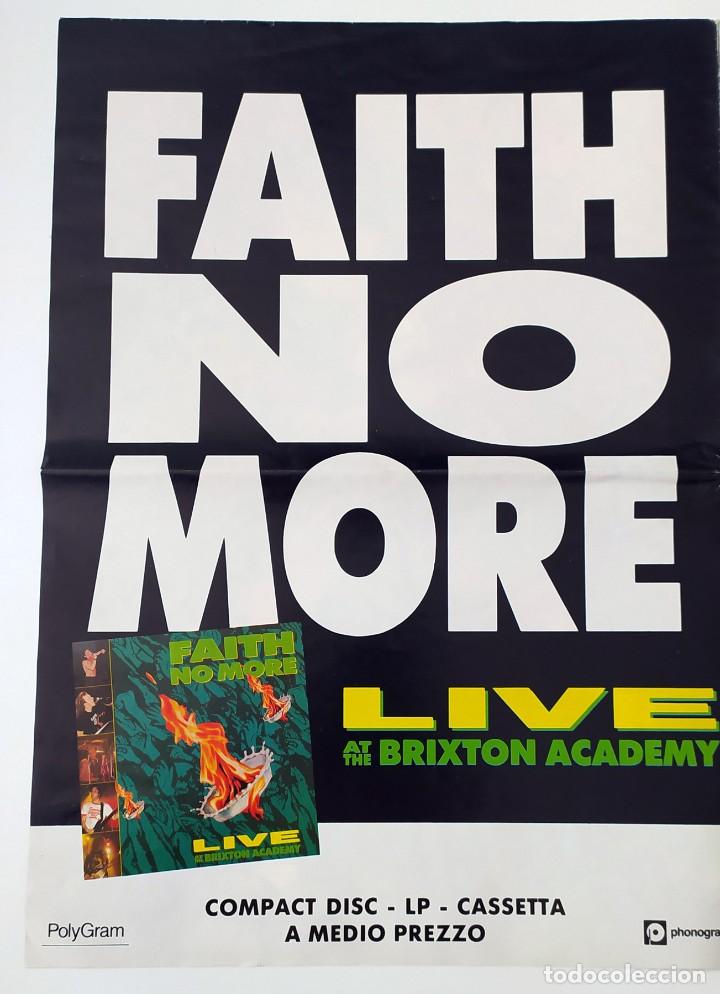 Musica di collezione: FAITH NO MORE - LIVE AT THE BRIXTON ACADEMY PROMO ANUNCIO REVISTA