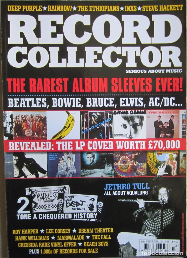 M&uacute;sica de colecci&oacute;n: RECORD COLLECTOR 395: REVISTA CON ART&Iacute;CULOS, DISCOGRAF&Iacute;AS Y PRECIOS DE DISCOS PARA COLECCIONISTAS
