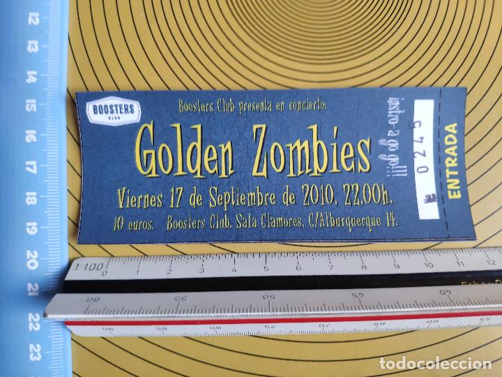 M&uacute;sica de cole&ccedil;&atilde;o: ENTRADA BOOSTERS CLUB * 17 SEPTIEMBRE 2010 * GOLDEN ZOMBIES * SALA CLAMORES * PERFECTO ESTADO