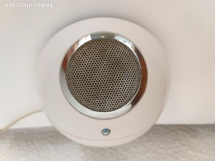 M&uacute;sica de colecci&oacute;n: Alta voz. Altavoz. Bocina. Speaker set Brondi. Di&aacute;metro 14 cm x altura 9 cm.