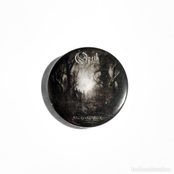 M&uacute;sica de colecci&oacute;n: OPETH - BLACKWATER PARK CHAPA 31mm (CON IMPERDIBLE) - METAL PROGRESIVO ROCK PROGRESIVO