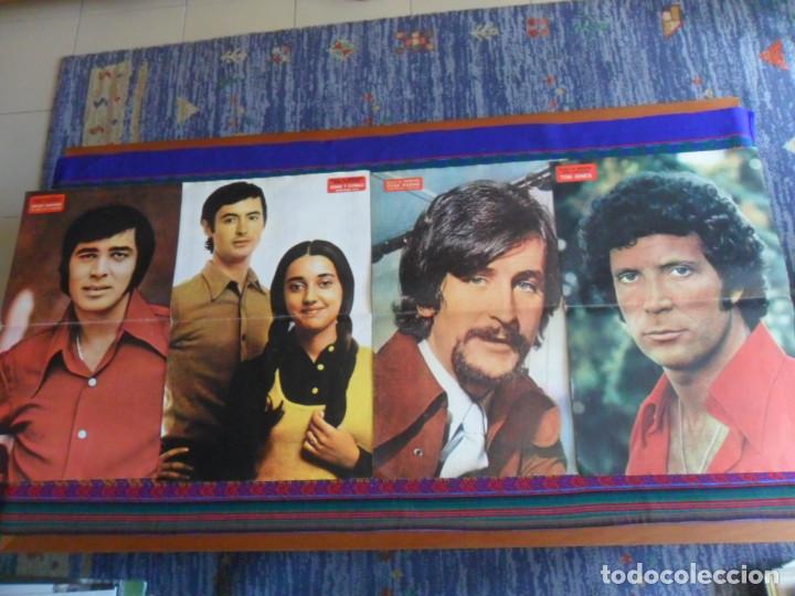 M&uacute;sica de colecci&oacute;n: POSTER SEMANA ELVIS PRESLEY TOM JONES JUAN PARDO SERGIO Y EST&Iacute;BALIZ ENGELBERT HUMPERDINCK. 1975.