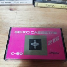 Música de colección: CAJA SEIKO CASSETTE - SIN CASETE - C-60 - COMPACT CASSETTE - LOW NOISE - HONG KONG