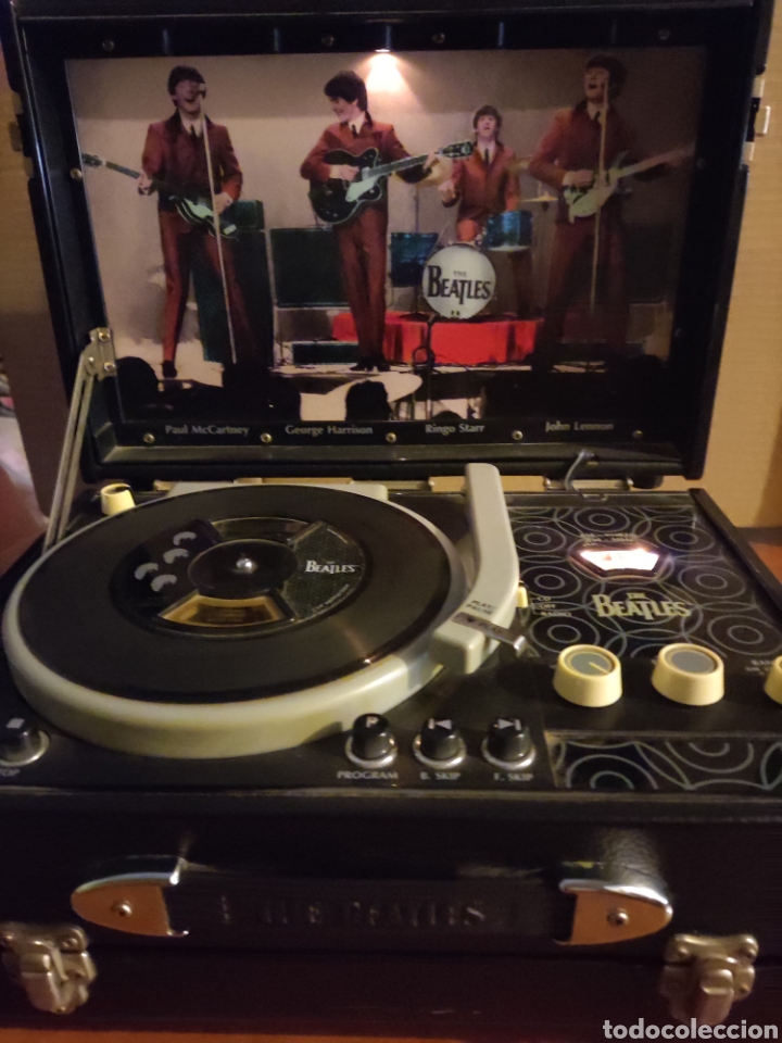 M&uacute;sica de colecci&oacute;n: The Beatles Pick Up Compact Disk-Player. - Foto 9
