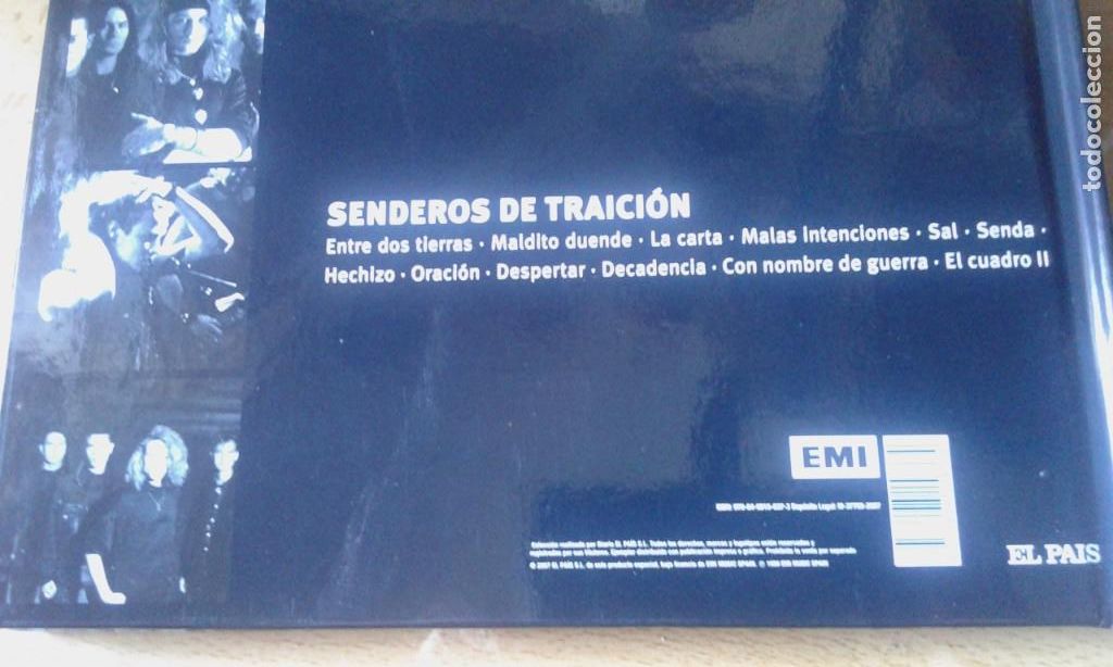 M&uacute;sica de colecci&oacute;n: LIBRO CON DISCO HEROES DEL SILENCIO - Foto 2