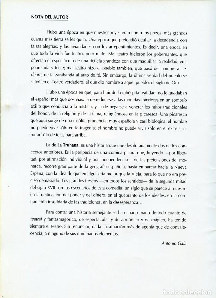 M&uacute;sica de colecci&oacute;n: PROGRAMA DE LUJO DE LA THUHANA, CONCHA VELASCO. 1992. &iexcl;FIRMADO! - Foto 8