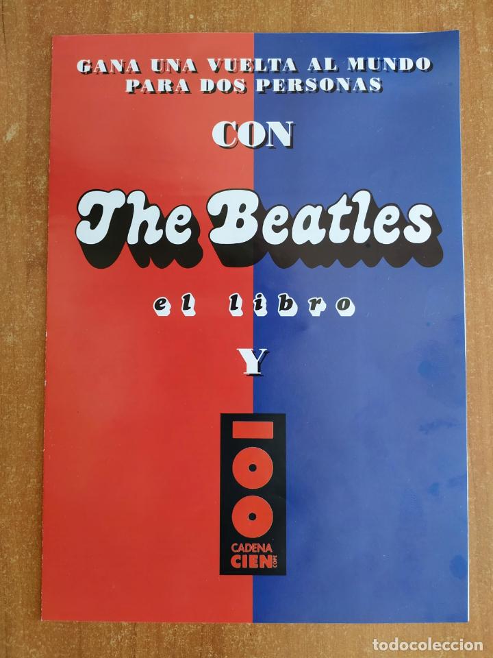 M&uacute;sica de colecci&oacute;n: Folleto 100 preguntas con THE BEATLES EL LIBRO. Cadena 100. A&ntilde;os 90.