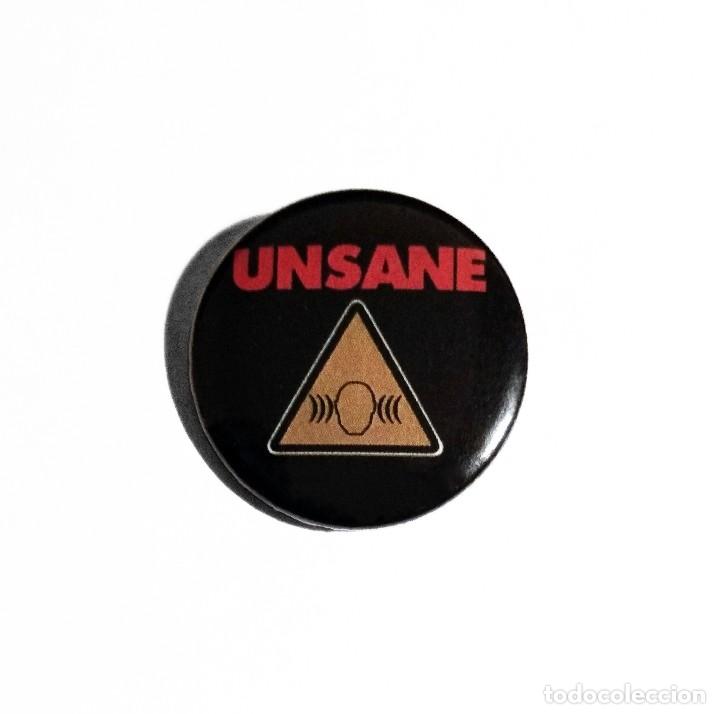 Musique de collection: UNSANE - LOGO CHAPA 31MM (CON IMPERDIBLE) - NOISE ROCK