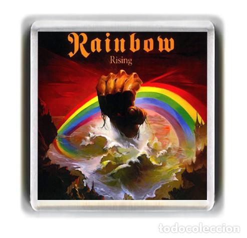 M&uacute;sica de colecci&oacute;n: IMAN ACRILICO NEVERA - MUSICA - RAINBOW RISING