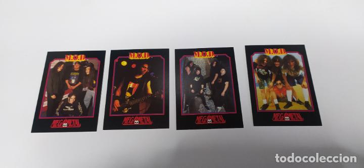 Collectible Music: M.O.D trading cards megametal 1991 buen estado