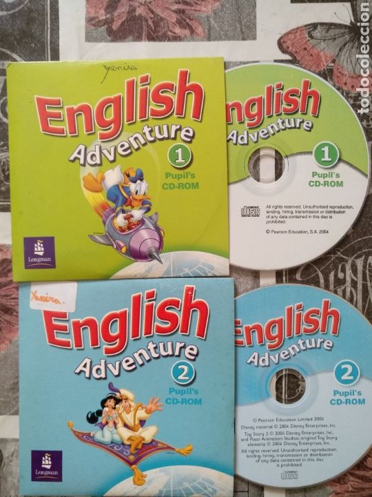 Musique de collection: C06 - CD-ROM / ENGLISH ADVENTURE VOLUMENES 1 Y 2