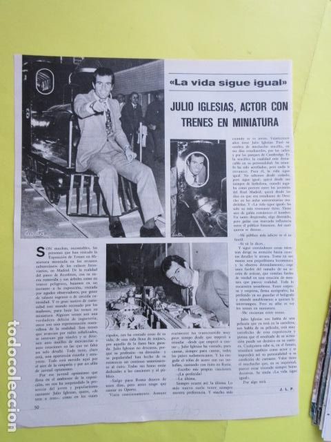 M&uacute;sica de colecci&oacute;n: A&Ntilde;O 1970 - JULIO IGLESIAS - 1 PAGINAS