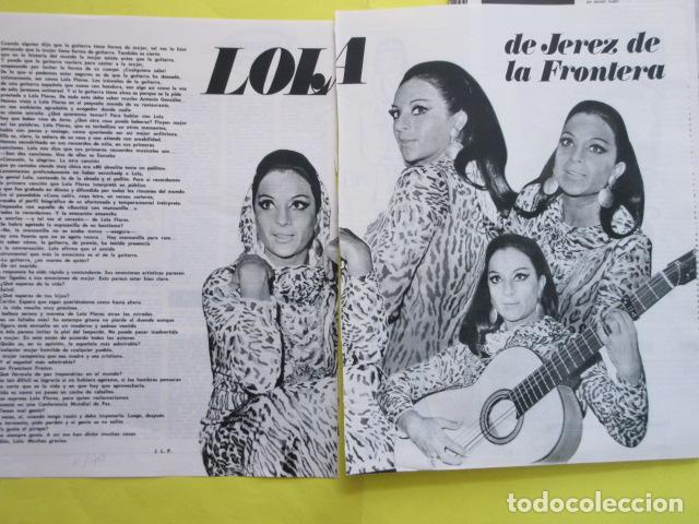 M&uacute;sica de colecci&oacute;n: A&Ntilde;O 1970 - LOLA FLORES - 2 PAGINAS