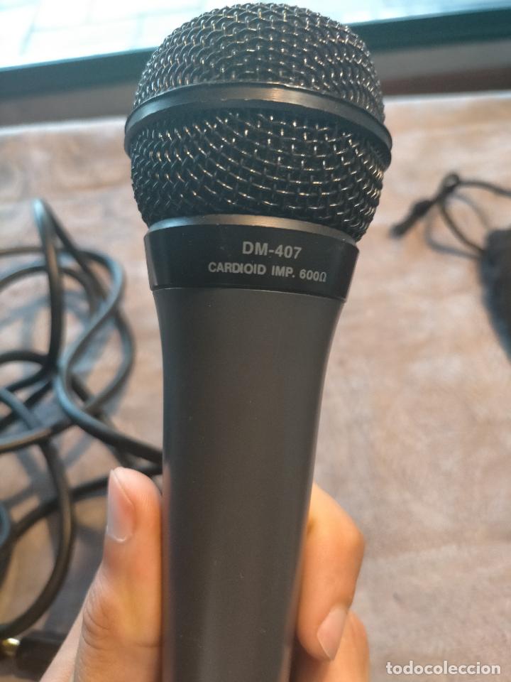 M&uacute;sica de colecci&oacute;n: DOS MICROFONOS CON BOLSA DYNAMIC MICROPHONE PRO.2 CABLEADO PARA UNO AKG PROFESIONAL - Foto 2