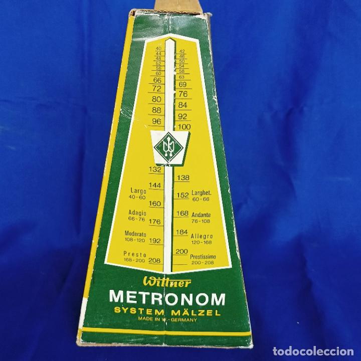 M&uacute;sica de colecci&oacute;n: Witner metronome con campana metronomo - Foto 2