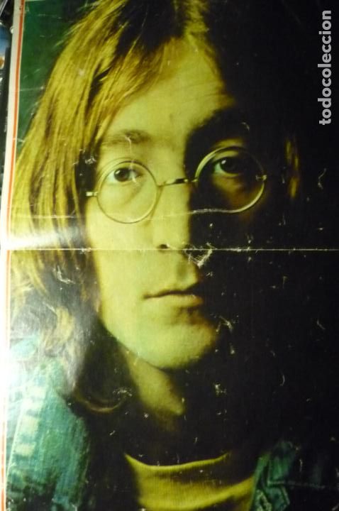 M&uacute;sica de colecci&oacute;n: poster revista lecturas john lennon