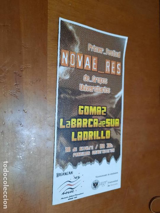M&uacute;sica de colecci&oacute;n: NOVAE_RES. TRIPTICO DE LAS TRES BANDAS DEL CONCIERTO. BUEN ESTADO. DIFICIL DE CONSEGUIR