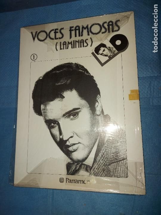M&uacute;sica de colecci&oacute;n: CANTANTES MUSICA DISCO - 8 L&aacute;minas &rdquo;Voces famosas&rdquo;, de Parram&oacute;n Ediciones S.A-