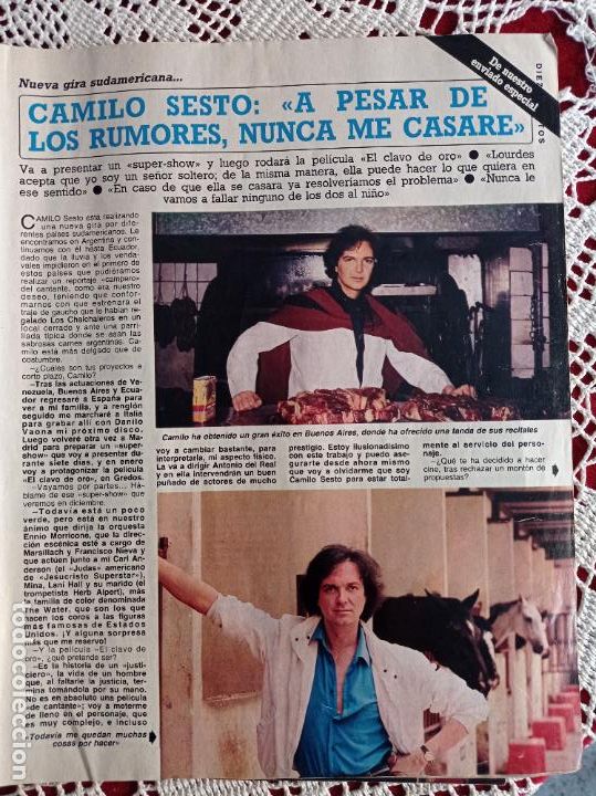M&uacute;sica de colecci&oacute;n: camilo sesto CAMILO SESTO - Foto 1