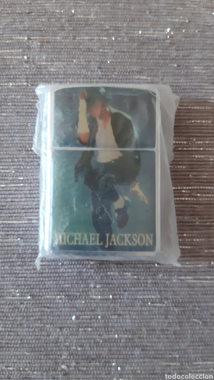 M&uacute;sica de colecci&oacute;n: MECHERO &rdquo;MICHAEL JACKSON&rdquo; NUEVO A ESTRENAR - Foto 1