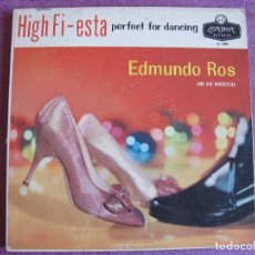 Musique de collection: EDMUNDO ROS - PERFECT FOR DANCING (SOLO CARATULA DEL LP). Lote 284399553